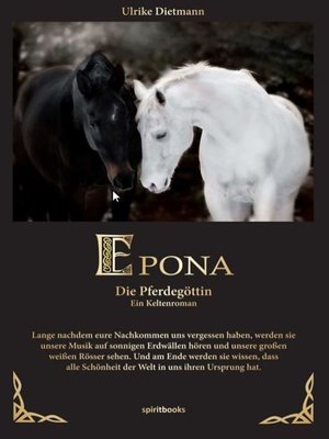 cover image of Epona--Die Pferdegöttin